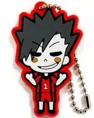 【中古】ストラップ(キャラクター) 黒尾鉄朗 「ハイキュー!! ラバーマスコット ～熱きライバルたち!!編～」