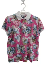 PEARLY GATES(パーリーゲイツ) ポロシャツ ピンク総柄 レディース 1 055-9160206 ゴルフ用品 2505-0607 中古
