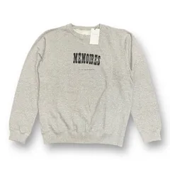 美品 uniform experiment FRAGMENT 21SS ASGER JORN MEMOIRES CREWNECK SWEAT クルーネック スウェット ユニフォームエクスペリメント フラグメント UE-210091  グレー 4  55921Aのサムネイル