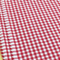 ＊SALE＊　約91×2m30cm ギンガムチェック  0.3ｃｍ角  赤 生地 布地 布 ハンドメイド