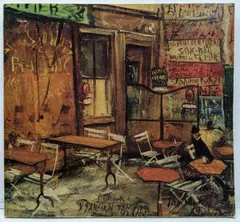 モーリス・ド・ヴラマンク、セーヌの眺め、希少な画集より、新品高級