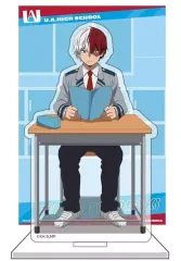 【中古】アクリルスタンド・アクリルパネル 轟焦凍 背景ポストカード付アクリルスタンド 学べ!授業 「僕のヒーローアカデミア」