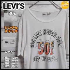 【管理番号 2308adCHE5/5】【80s】シングルステッチ LEVI’S リーバイス シングルステッチ Tシャツ