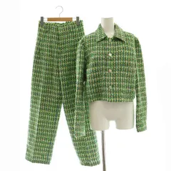 【Ameri VINTAGE】 PLAYFUL TWEED セットアップ Ameri（アメリ）の「PLAYFUL TWEED JACKET（その他アウター