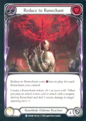 【中古】Flesh and Blood ARC088[R]：Reduce to Runechant (1)
