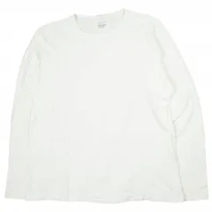 BEAUTY&YOUTH UNITED ARROWS ビューティーアンドユース ユナイテッドアローズ フライスクルーネックロングスリーブカットソー 1212-113-5094 XL WHITE 長袖 Tシャツ トップス g9725