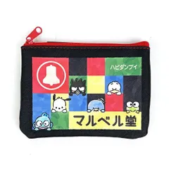 サンリオ マルベル堂×はぴだんぶい ティッシュポーチ ハンギョドン バツマル ポチャッコ ケロッピ サム ペックル