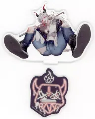 【中古】アクリルスタンド・アクリルパネル サタン アクリルスタンド 「くじ引き堂 What in “HELL” is bad? -地獄のどこが悪い?- 1st Anniversary オンラインくじ」 A-1賞