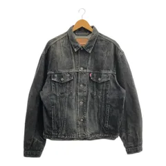 ユーロリーバイス　ブラックデニムジャケット Lサイズ LEVI'S】ユーロリーバイス ブラックデニムジャケット 90s | S.O
