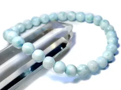 「1点もの 現品」 ラリマー ブレスレット 6mm パワーストーン ブレスレット レディース メンズ 天然石 数珠 アクセサリー