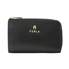 新品 フルラ FURLA キーケース カメリア KEYCASE ZIP AROUND ネロ