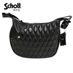 【未使用】SCHOTT BROS ショットブロス　2way ブラック ショルダー SCHOTT BROS ショットブロス ナイロンショルダーバッグ 2way