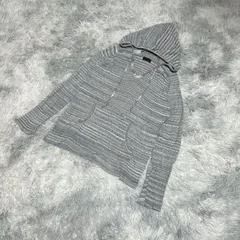 【良品】apart by lowrys アパートバイローリーズ  パーカー【L】カジュアル  一点もの  レディース  グレー系  灰色  【送料無料】
