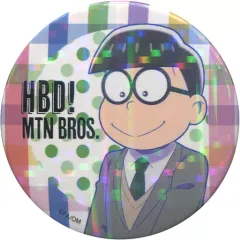 【中古】バッジ・ピンズ(キャラクター) チョロ松(18歳ver./アップ) 「えいがのおそ松さん 6つ子バースデー’19 Presented by Matsunoichi トレーディング缶バッジ」