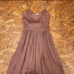 昭和レトロ CHRISTIAN AUJARD ワンピース クリスチャンオジャール 麻素材 レディース Ladies ノースリーブ ヴィンテージ ビンテージ VINTAGE ユーズド USED 古着のサムネイル