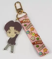 【中古】雑貨 シュガ(BTS/防弾少年団) アクリルストラップキーリング(Dynamite) 「TinyTAN」