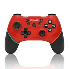 【中古】 ニンテンドースイッチ用ワイヤレスコントローラー『OJO Classic PROコントローラー レッド 』 - Switch