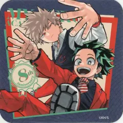 【中古】マグカップ・湯のみ 緑谷出久＆爆豪勝己(8周年) 「僕のヒーローアカデミア アートコースター(R) -RIVALS-」