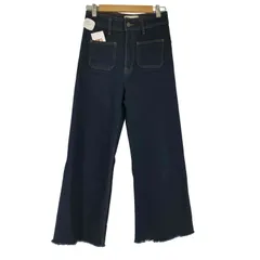 ザラ ZARA THE PATCHPOCKETS MARINE STRAIGHT レディース  US 4