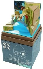 [Used] Plastic Model Kit: Studio Ghibli Mini - Castle in the Sky Laputa: The True Identity of the Levitation Stone - "Miniature Art Kit Studio Ghibli Series" [MP07-134]