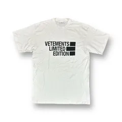 VETEMENTS 21SS Limited Edition Big Logo Tee フロントプリント  