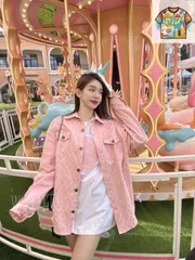 【今日WTO】Louis Vuitton 全面プリント ジャカード デニムシャツ-YE75