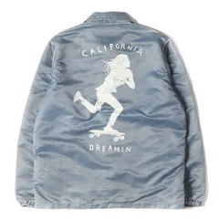 TMT ティーエムティー ジャケット サイズ:L 19SS インディゴダイ加工 ナイロン コーチ ジャケット INDIGO-DYE NYLON COACH JACKET インディゴ ブルー アウター ブルゾン コート アメカジ ストリート カジュアルのサムネイル