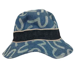EVISU バケットハット ロゴ刺繍 ストライプニット バケットハット – EVISU