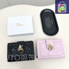 【今日特価】Dior ディオール 最新人気多機能スモールウォレット 頭層小羊皮で仕上げ細かい作り内装充実