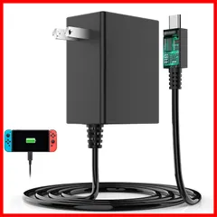 PSE認証済み 安全保護 Type-Cコネクタ 急速充電 TVモード対応 PD規格 ドック代用品 1.5mケーブル Nintendo 充電器 Switch/Switch ACアダプター Lite/Switch Switch用 有機elモデル/Proコントローラ