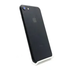 iPhone 7 128GB ブラック au 白ロム 動作確認済 80%【全額返金保証】【最速発送】