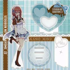 【中古】アクリルスタンド・アクリルパネル 中野三玖 アクリルスタンド 「五等分の花嫁∬ バレンタインストーリー in アニメイト」