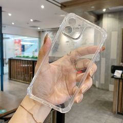 iPhoneケース スマホカバー 携帯カバー クリア 透明 耐衝撃 衝撃吸収 落下防止 シンプル☆8/14～16日は発送不可☆