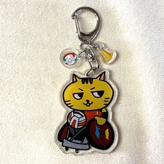 COMねこ：車いすラグビーアクリルキーホルダー