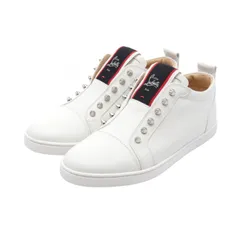 クリスチャンルブタン Christian Louboutin スリッポン 320046 ホワイト レザー スニーカー メンズ Used Aのサムネイル