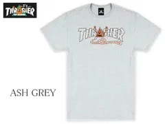 ★SALE★希少品 THRASHER(スラッシャー) ×TOY MACHINE PYRAMID 22075 Tシャツ ASH GREY Lサイズ 送料無料 スケートボード スケボー