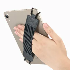 【人気商品】8/8Plus HD 2022&2019、Fire paperwhite、Fire7 2022、kindle 6/5/4/3/2/1、kindle スペースグレー Mini 対応-iPad 6-8インチ対応 簡単脱着 落下防止 片手持ち タブレット