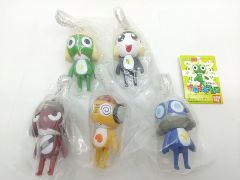 レア／タグ付】 ケロロ軍曹 ライディングキーホルダー 4種 セミコンプ