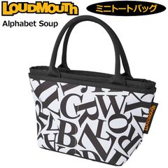ラウドマウス ミニトートバッグ Alphabet Soup アルファベットスープ LM-RP0008 772983(332) 新品【Loudmouth正規販売店】