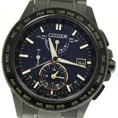中古動作良_CitizenDualTimeAlarm電波_H820限定品