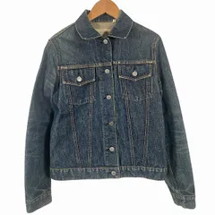 ヘルムートラング HELMUT LANG デニムジャケット ジージャン 長袖 青 ブルー 38 M相当 イタリア製のサムネイル
