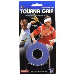 Tourna TOURNAGRIP(トーナグリップ) ト-ナグリップXL ドライ ブルー 99cm×29mm×3本入 US-TG-1-XL 1