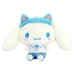 ナカジマコーポレーション(Nakajima Corporation) シナモロール 推し活アニマル学園 ぬいぐるみ S 206077-25 H18×W29×D13cm