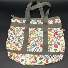 79 Lesport Sac レスポートサック トートバッグ パンダ ハワイ ホワイト レディース 鞄 IB-00070