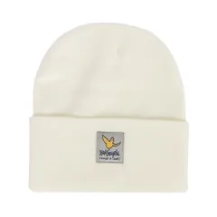 オフホワイト_Free Size (What it isNt) マークゴンザレス ニット帽 メンズ レディース ニットキャップ Mark Gonzales ブランド ボックスロゴ 帽子 スケボー ビーニー ストリート オフホワイト 白