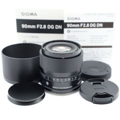 元箱付き。★新品級★ SIGMA シグマ 90mm F2.8 DG DN Contemporary ライカL用