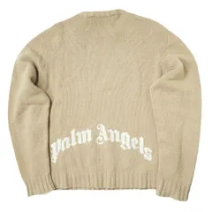 OUTLET 包装 即日発送 代引無料 新品 Palm Angels バックロゴ ニット