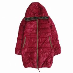 DUVETICA デュベティカ ACE エース フルジップ ダウンコート アウター 赤紫 サイズM レディース 【中古】