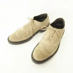 ラルディーニ LARDINI 箱付き 付属品あり ドレスシューズ スエード 靴 ブーツ 9 約27.5㎝ ベージュのサムネイル
