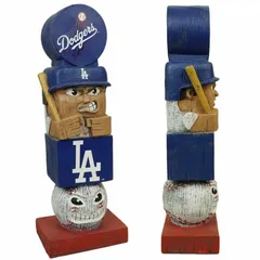 MLB公式オフィシャルロサンゼルスドジャースTIKIティキトーテムポールdodgers　大谷翔平　山本由伸　インテリア losangeles ハワイ置物　グッツ